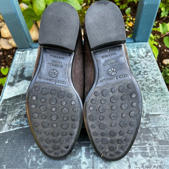 Andre Assous Odalys Women's Waterproof Brown Suede Boots - Picture 11 of 12